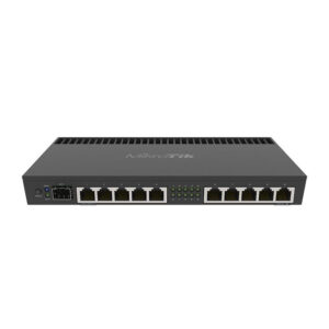 MikroTik RB4011iGSRM RouterBOARD 4011iGSRM 10xGbit LAN 1xSFP port RouterOS L5 Desktop case plus rackmount ears NZDEPOT - NZ DEPOT