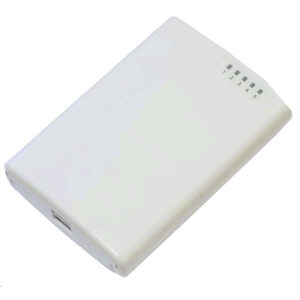 MikroTik RB750P-PB PowerBox outdoor five Ethernet port router with PoE output on four ports to supply power to four PoE capable devices such as our SXT or others. - NZ DEPOT