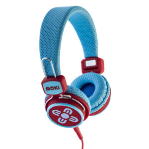Moki ACC-HPK Wired Headphones for Kids - Blue & Red - NZ DEPOT