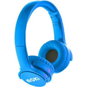 Moki Brites Wireless On-Ear Headphones - Blue - NZ DEPOT