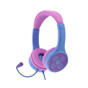 Moki ChatZone Wired On-Ear Headphones - Blue / Purple - NZ DEPOT