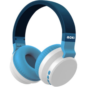 Moki Colourwave Wireless Headphones - Ocean Blue - NZ DEPOT