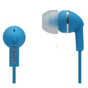 Moki Dots ACC-HPDOT Wired In-Ear Headphones - Blue - NZ DEPOT