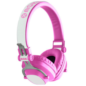 Moki Exo Wireless Bluetooth Headphones for Kids - Pink - NZ DEPOT