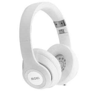 Moki Katana Wireless Over-Ear Headphones - White - NZ DEPOT