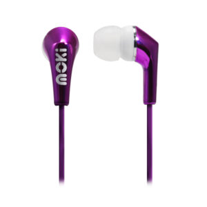 Moki Metallics ACC-HPMLC Wired In-Ear Headphones - Pink - NZ DEPOT