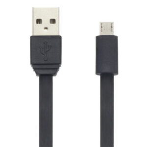 Moki SynCharge ACC-MUSBMCAKS Micro USB Cable - King Size - 3m - Black - NZ DEPOT