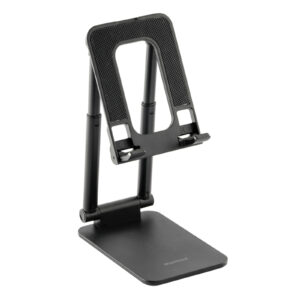 Momax Universal Smartphone Stand Black Foldable Design Easy to Carry and Adjust Sturdy Stand for Phone and Tablet NZDEPOT - NZ DEPOT