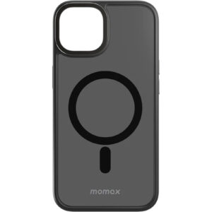Momax iPhone 14 Plus (6.7") Hybrid Magnetic Case - Black - Metal Ring Camera Protection
