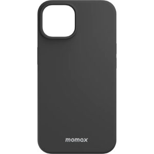 Momax iPhone 14 Pro (6.1") Liquid Silicone Magnetic Case - Black - Silicone Grip