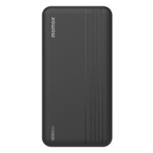 Momax iPower 10000mAh Fast Charging PD Power Bank Black 20W USB C PD 3.0 Output Dual USB A Output Fast Charing Apple iPhone Samsung Smart Phones LED Power Indicator NZDEPOT - NZ DEPOT