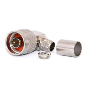 N-Type Male Right Angle CRIMP Connector for LMR400/RG8U - NZ DEPOT