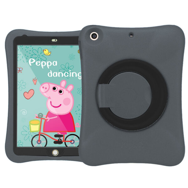 NZSTEM For iPad 10.2 Grey/Black Soft Handle EVA PRO Tablet Case Fits 7th