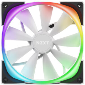 NZXT Aer 140 RGB 2 White 140mm Single Case Fan. RGB