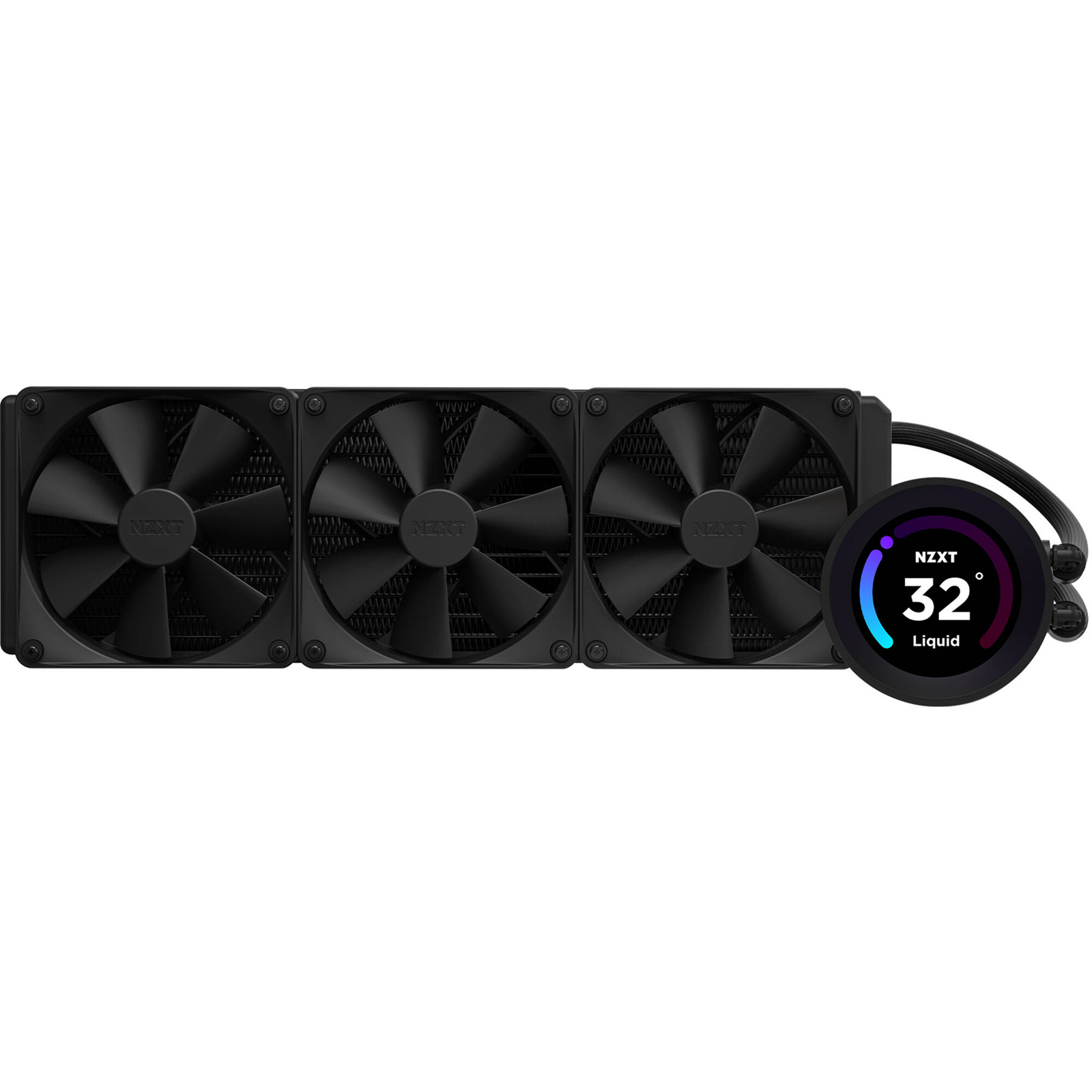 NZXT Kraken ELITE 360 360mm AiO Water Cooling with 2.36 inch square LCD