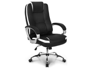 Neo Executive Office Chair Pu Black Pr8017 Office Chairs Nz Depot - Nz Depot