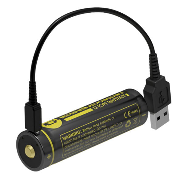 Nitecore NL1826R LI-ION USB RECHARGEABLE BATTERY 18650 (2600mAh) - NZ DEPOT