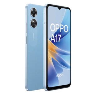 OPPO A17 Dual SIM Smartphone 4GB+64GB - Lake Blue - 2 Year Warranty - 50MP AI Camera