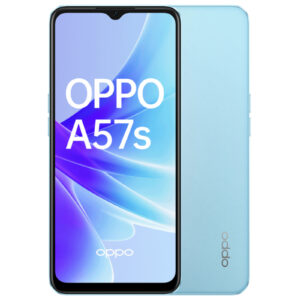 OPPO A57s 2022 Dual SIM Smartphone 4GB128GB Sky Blue 2 Years Warranty NFC 5000mAh Battery 33W SuperVooc Charging 6.56 HD Display 50MP AI Camera MediaTek Helio G35 NZDEPOT - NZ DEPOT