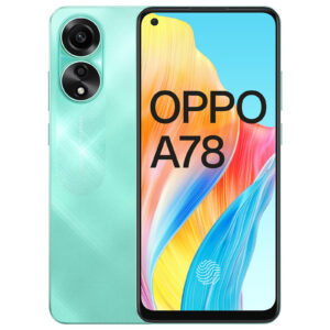 OPPO A78 2023 8GB128GB Dual SIM Smartphone Aqua Green NZDEPOT - NZ DEPOT