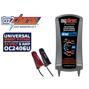 OZ CHARGE OC 2406U Battery Charger and Maintainer - NZ DEPOT