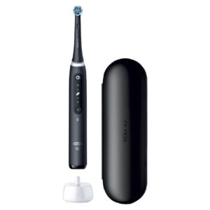 Oral-B iO Series 5 Electric Toothbrush (Black) with charging stand and travel case - NZ DEPOT