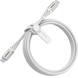 OtterBox 2M Premium USB-C to USB-C Fast Charge Cable - Cloud White
