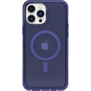 OtterBox iPhone 13 Pro Max 6.7 Symmetry Series Clear Antimicrobial Case for MagSafe Feelin Blue NZDEPOT - NZ DEPOT