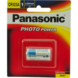 Panasonic CR-123AW genuine CR123A 3V Photo Lithium Camera Battery 1pk 1400mAh - NZ DEPOT