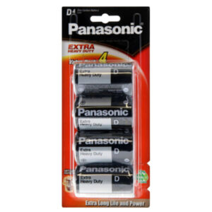 Panasonic R20NP/4B D Size 4 Pack Panasonic Extra Heavy Duty - NZ DEPOT