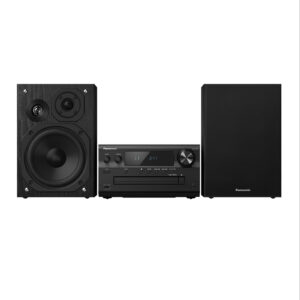 Panasonic SC-PMX802 120W Premium Smart WiFi Hi-Res Stereo Micro System with 3-Way Speakers - Black - Spotify Connect