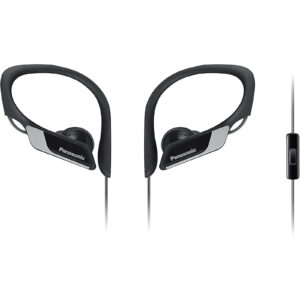 Panasonic Sportsclip RP HS35ME K Wired In Ear Headphones Black NZDEPOT - NZ DEPOT