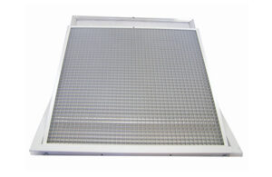 Panel Filter 285sq EU2 with 10mm hole to suit PYHF300 F300 Grilles Return Air Grilles 1 - NZ DEPOT
