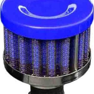 Performance Breather Filter Blue - Chrome-plated steel base -  Made with pre-dyed synthetic media for lasting colour -  Includes a stainless steel adjustable clamp -  Ideal for filtering the air going in and out -  Features 9 mm flange diameterStarting as a one-man operation in 1984