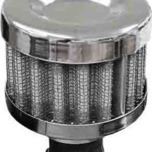 Performance Breather Filter Chrome- Chrome-plated steel base- Made with pre-dyed synthetic media for lasting colour- Includes a stainless steel adjustable clamp- Ideal for filtering the air going in and out- Features 9 mm flange diameterStarting as a one-man operation in 1984