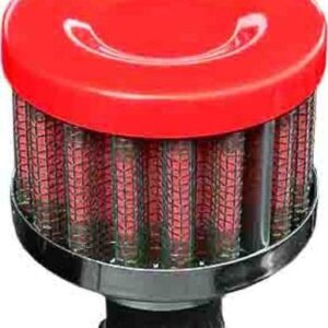 Performance Breather Filter Red - Chrome-plated steel base -  Made with pre-dyed synthetic media for lasting colour -  Includes a stainless steel adjustable clamp -  Ideal for filtering the air going in and out -  Features 9 mm flange diameterStarting as a one-man operation in 1984