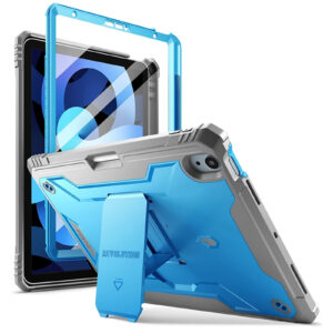 Poetic Revolution Rugged Case with built in Screen Protector for iPad Air 10.9 5th 4th Gen Blue NZDEPOT - NZ DEPOT