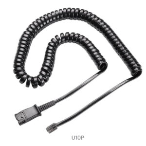 Poly 27190-01 U10P Polaris II Cable (Curly Cord