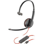 Poly Blackwire C3215 USB-C Monaural Headset
