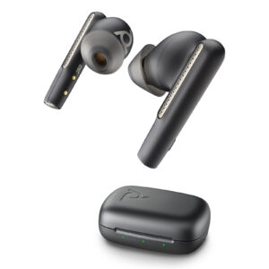 Poly Voyager Free 60 USB C True Wireless Noise Cancelling In Ear UC Earset Carbon Black NZDEPOT - NZ DEPOT