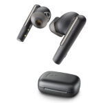 Poly Voyager Free 60 USB True Wireless Noise Cancelling In-Ear UC Earset - Carbon Black