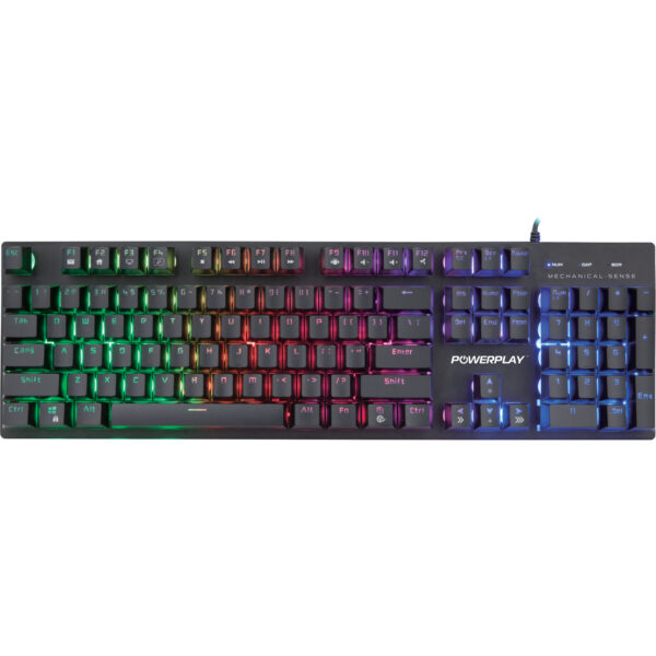 PowerPlay E-Blue Mechanical-Sense RGB Gaming Keyboard - NZ DEPOT