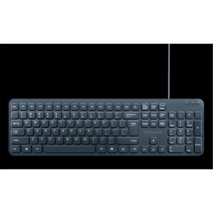Promate EASYKEY-4 Ultra-Slim Wired Keyboard with Angled Kickstand. Dedicated Volume Controls. - NZ DEPOT