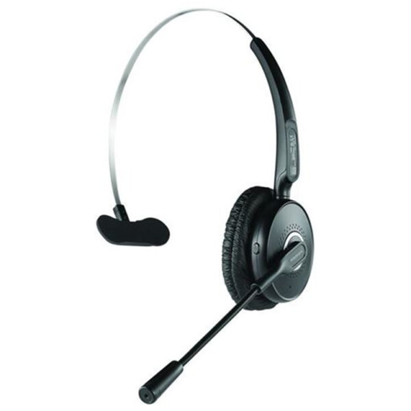 Promate ENGAGE.BLK Over ear Mono Monaural Headset - Black - NZ DEPOT