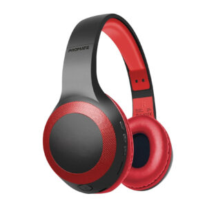 Promate LABOCA.RED Wireless Over-Ear Headphones - Red - NZ DEPOT