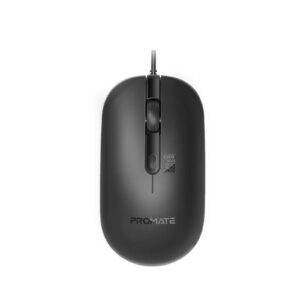 Promate MaxComfort CM-2400 4-Button Wired Optical Mouse with 2400dpi. MaxComfort Adjustable DPI - NZ DEPOT