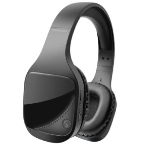 Promate Nova NOVA.BLK Wireless Over-Ear HiFi Headphones - Black - NZ DEPOT
