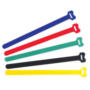 ProsKit MS-V308 Velcro Cable Tie. Hook and Loop Fastener Tape Cable Tie - 8" Assortment (Unit: 15Pcs/Pack) - NZ DEPOT