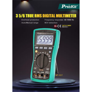 ProsKit MT-1217 3 5/6 Auto Range Digital Multimeter 3999 Counts 1000V 10A - NZ DEPOT