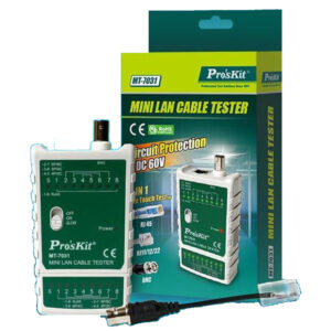 ProsKit MT-7031 Mini Lan Cable Tester - Circuit Protection